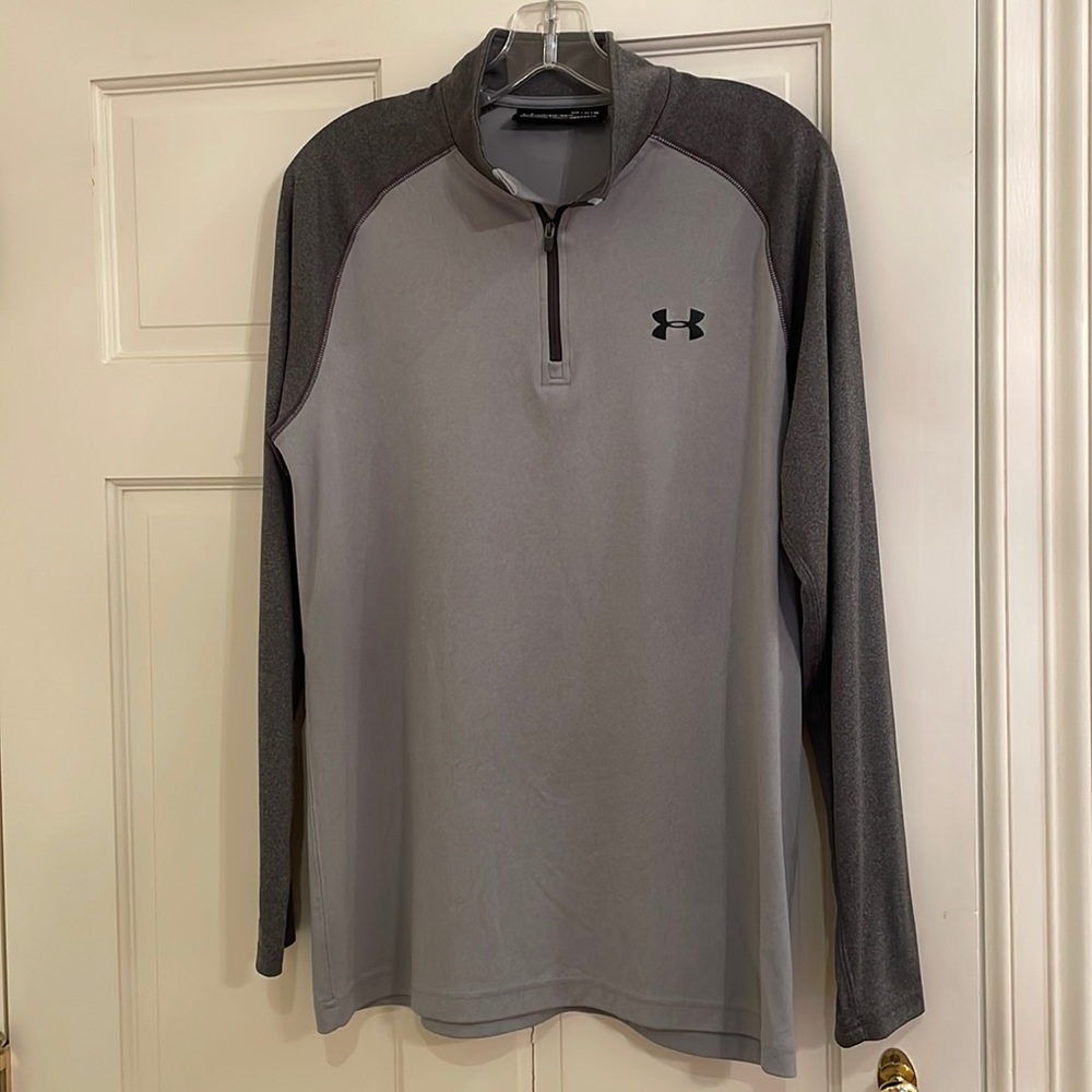Men’s Under Armour 3/4 Zip Long Sleeve Heatgear